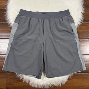 Lululemon Men's Size Large Heathered Anchor T.H.E 9"‎ Lined Shorts